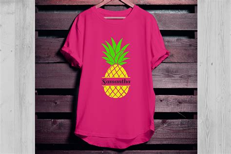 Pineapple Svg Pineapple Monogram Frames Silhouette Sv - vrogue.co