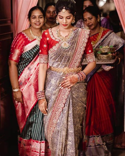 Aggregate 80+ andhra wedding saree latest - noithatsi.vn