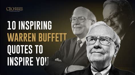 10 Inspiring Warren Buffett Quotes to Inspire You | Inspiration World