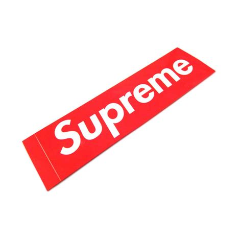 Supreme - Supreme Box Logo Sticker – Streetwear Official