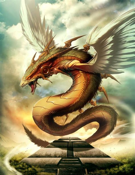 Quetzalcoatl T by *GENZOMAN on deviantART | Mythological creatures ...