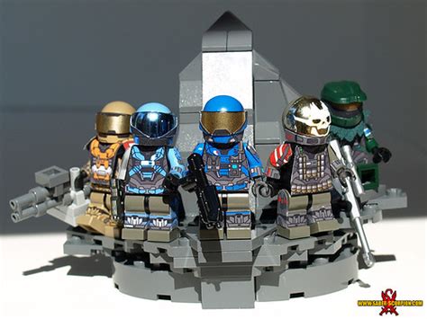 halo reach custom lego minifigures | Custom LEGO Minifigures