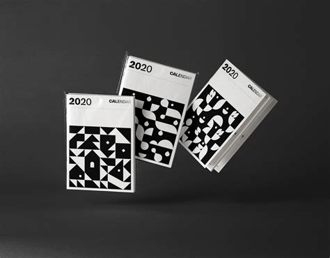 Notebook Calendar for 2020 on Behance