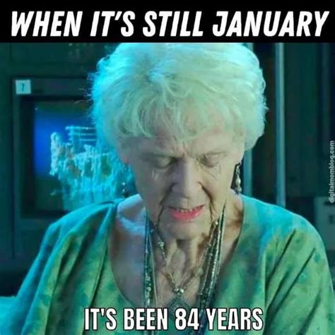 Celebrate The End Of January With These Long January Memes