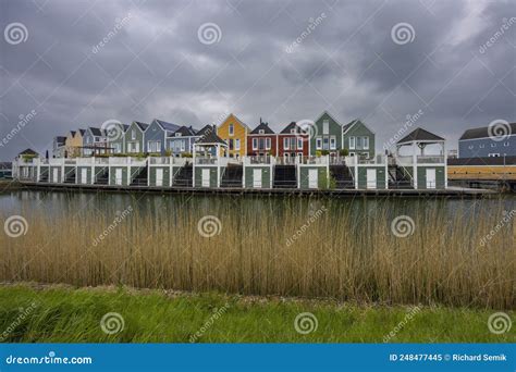 Modern Residential Architecture in Houten, the Netherlands Stock Image ...