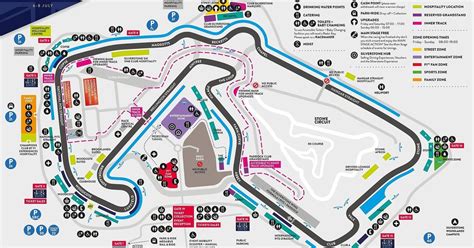 Silverstone Circuit Map - art-scalawag