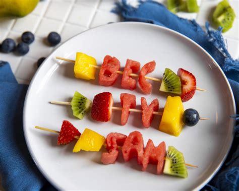 Fruit Kebabs - A Better Choice