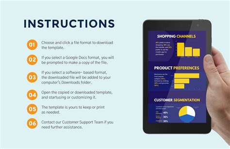 Business Chart Template in PDF, PowerPoint, Google Slides, Apple ...