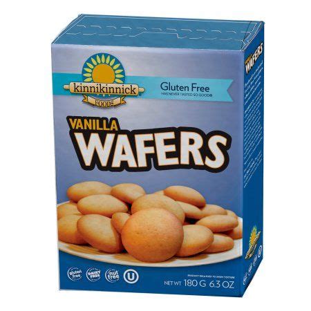 Kinnikinnick Vanilla Wafer, 6.3 Oz - Walmart.com | Gluten free vanilla wafers, Gluten free ...