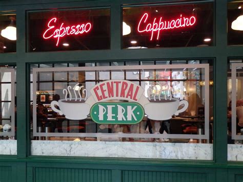 Where is the Central Perk Coffee Shop from the Sitcom Friends Located?