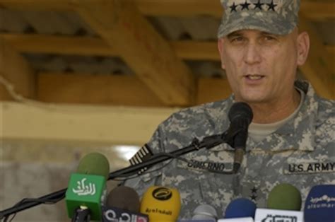 Gen. Raymond T. Odierno expresses his gratitude to Polish military forces.