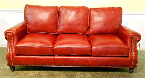 2024 Latest Burnt Orange Leather Sectional Sofas