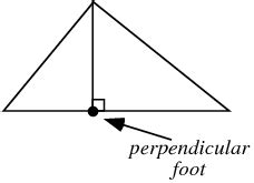 Perpendicular Foot -- from Wolfram MathWorld