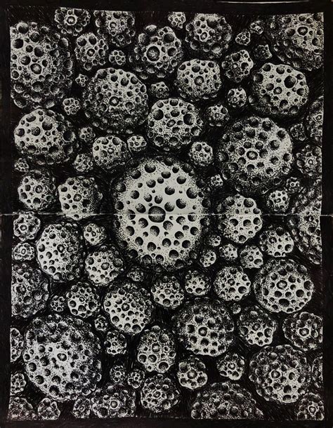 Trypophobia - stippling art | Trypophobia, Stippling art, Creepy core