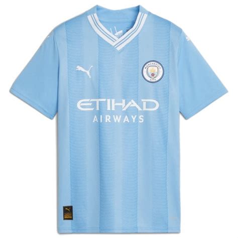 Puma Manchester City Home Junior Short Sleeve Jersey 2023/2024 - Sport from excell-sports.com UK