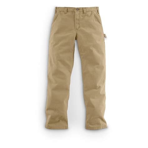 Carhartt Men's Washed Twill Relaxed Fit Work Pants - 607663, Jeans ...