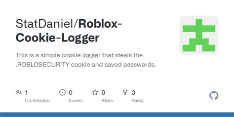 GitHub - StatDaniel/Roblox-Cookie-Logger: This is a simple cookie logger that steals the ...