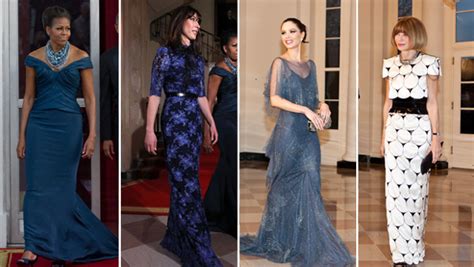 White House state dinner fashion: What did they wear? - CBS News