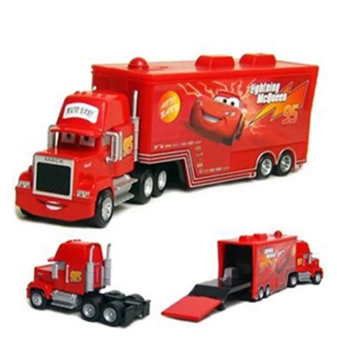 Cars 2 Mack Truck No.95 McqueenIN 1:55 Diecast Metal Model Toy ...