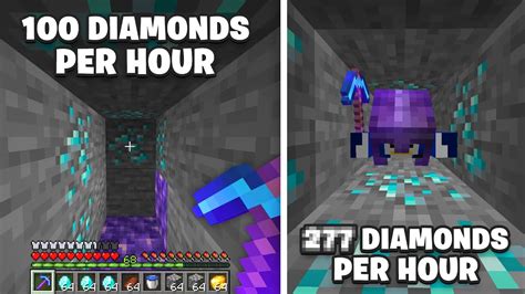 The 3 BEST Mining Methods for Diamonds in Minecraft 1.17! (Working Bedrock & Java) - YouTube