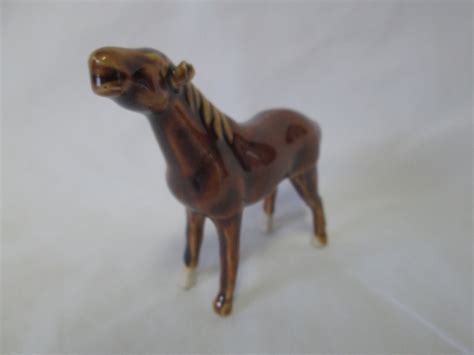 Vintage Porcelain Horse Figurine | Carol's True Vintage and Antiques