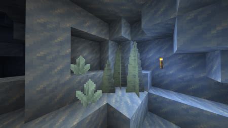 Ice Caves Minecraft PE Addon