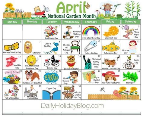 april holidays calendar free download: | Holiday calendar, National holiday calendar, National ...