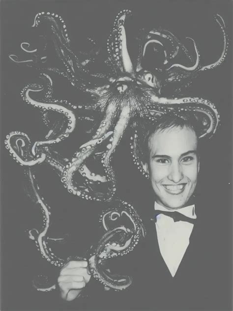 Polaroid of an octopus at his high school prom, | Stable Diffusion | OpenArt