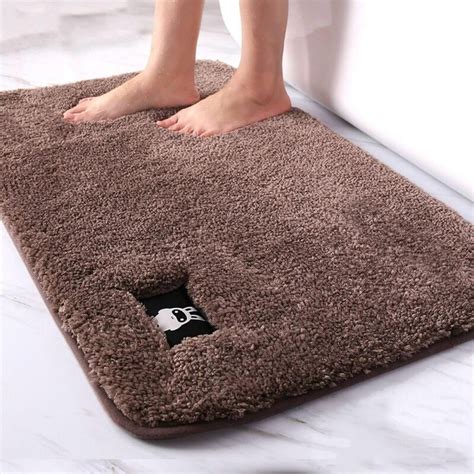 Bathmats, Rugs & Toilet Covers Home & Garden 24X16" Get Naked Funny Black Bath Mat Bathroom ...