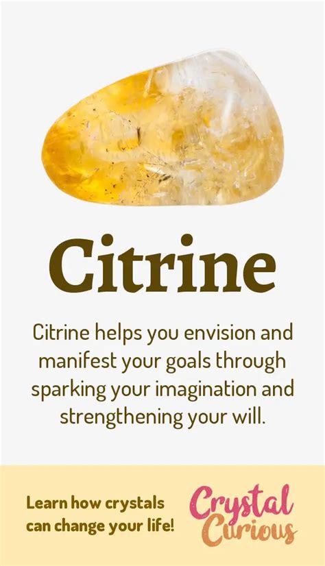 Citrine Healing Properties & Benefits | Crystal Curious