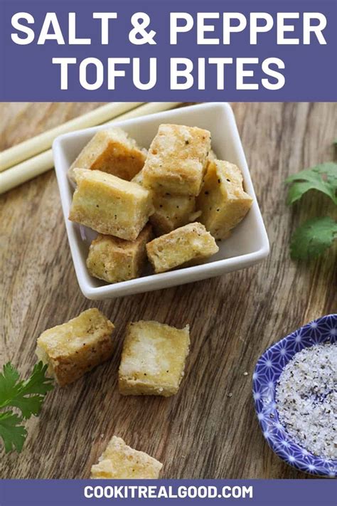 Crispy Salt and Pepper Tofu - Cook it Real Good