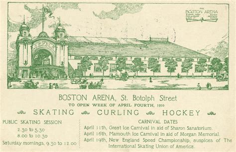 Boston Arena / Matthews Arena 1910 | HockeyGods