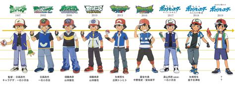 Centro Pokémon - Evolución de Ash a través de los años. | Facebook