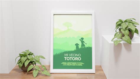 Miyazaki posters on Behance