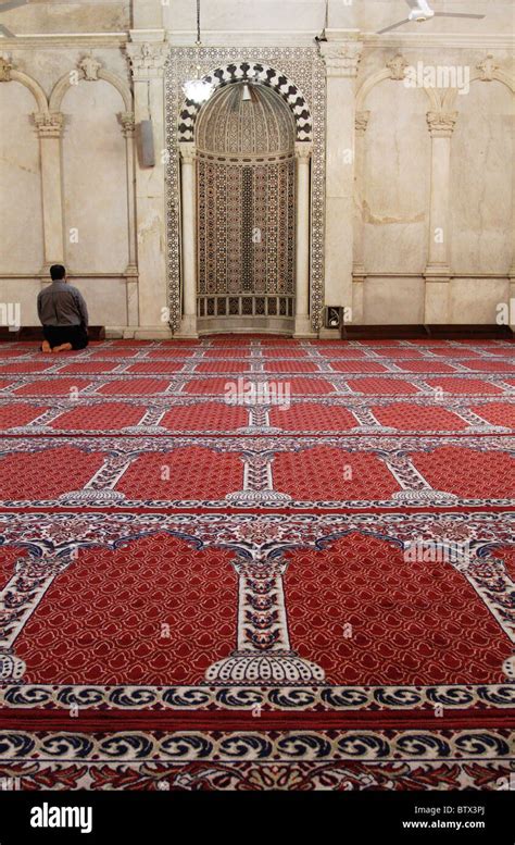 Mihrab inside Umayyad mosque in Damascus, Syria Stock Photo - Alamy