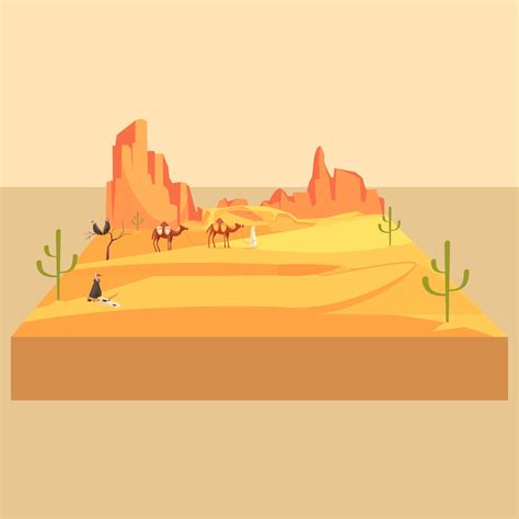 Desert Diorama - 10 Free PDF Printables | Printablee