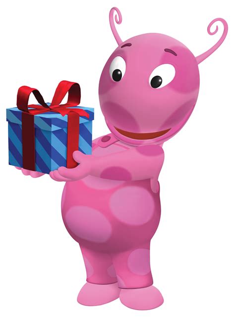 Uniqua Holding A Present transparent PNG - StickPNG