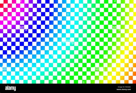 Abstract square colored pixels with rainbow colors Stock Photo - Alamy