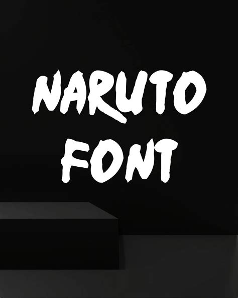 Naruto Font Free Download