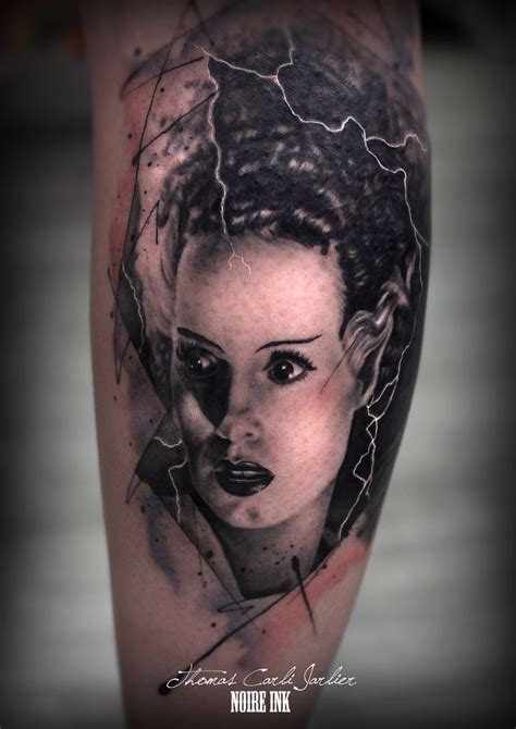 bride of frankenstein | Frankenstein tattoo, Horror tattoo, Hulk tattoo