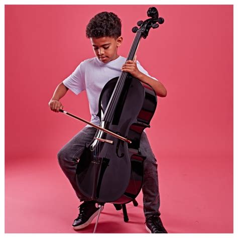 Student 3/4 Size Cello with Case by Gear4music at Gear4music