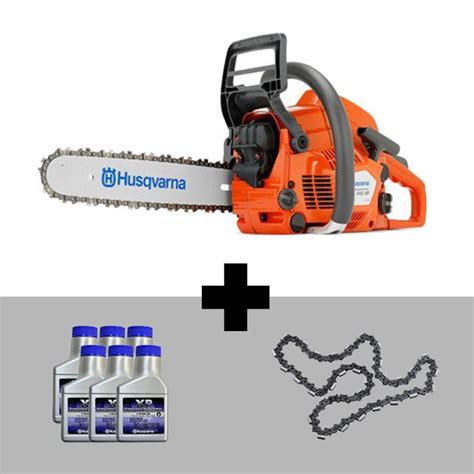 Husqvarna 543XP Chainsaw 16" Professional w/ 6-Pack Oil & Extra Chain