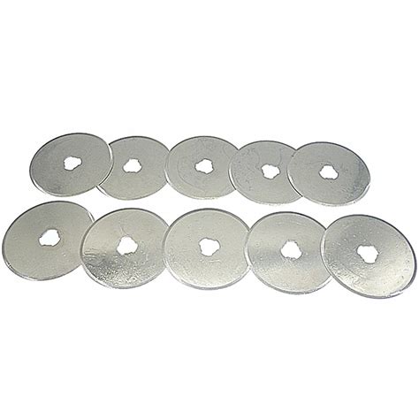 10pcs 45mm Rotary Cutter Blades 45mm*8mm*0.3mm Stainless Steel Rotary ...