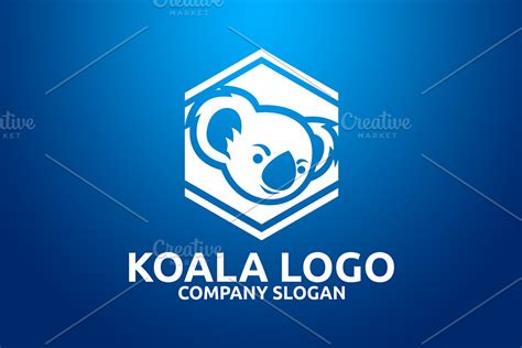 Koala Logo | Creative Logo Templates ~ Creative Market