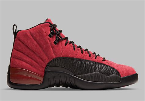 Air Jordan 12 Varsity Red Black Reverse Flu Game Release Info ...