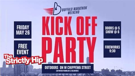 The Strictly Hip at Buffalo Marathon Kick Off Party - Buffalo Place