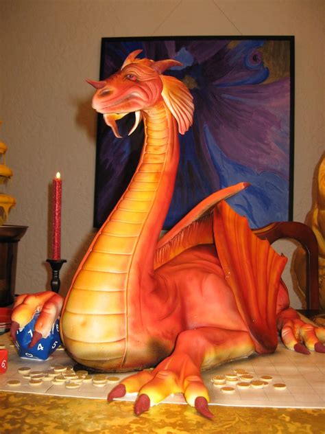 Dragon cake | Seriously. A dragon made of cake. Made by Mike… | Flickr