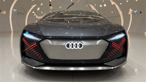 This Audi Aicon concept car has no steering wheel or pedals