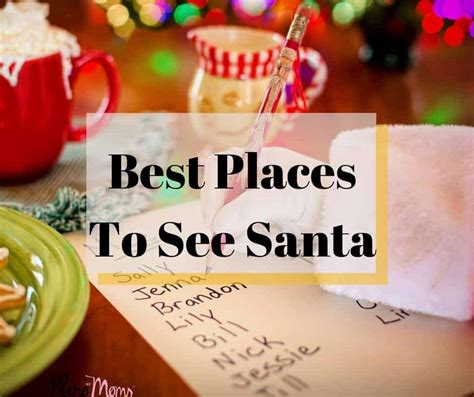 Santa Pictures Near Me: Where Are The Best Places To Go?