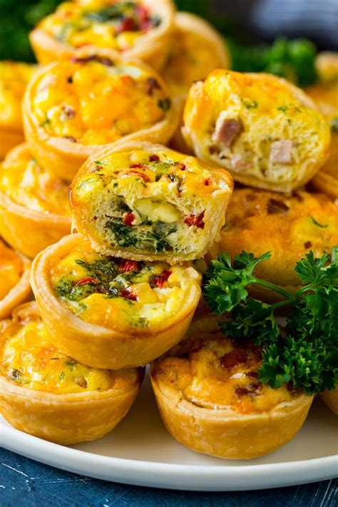 Mini Quiche Recipe (3 Flavors!) - Dinner at the Zoo